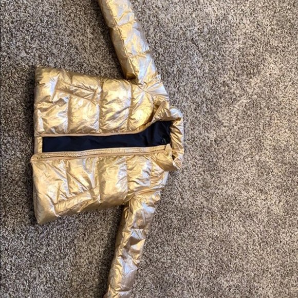 J Crew Metallic Puffer Jacket - Picture 5 of 7